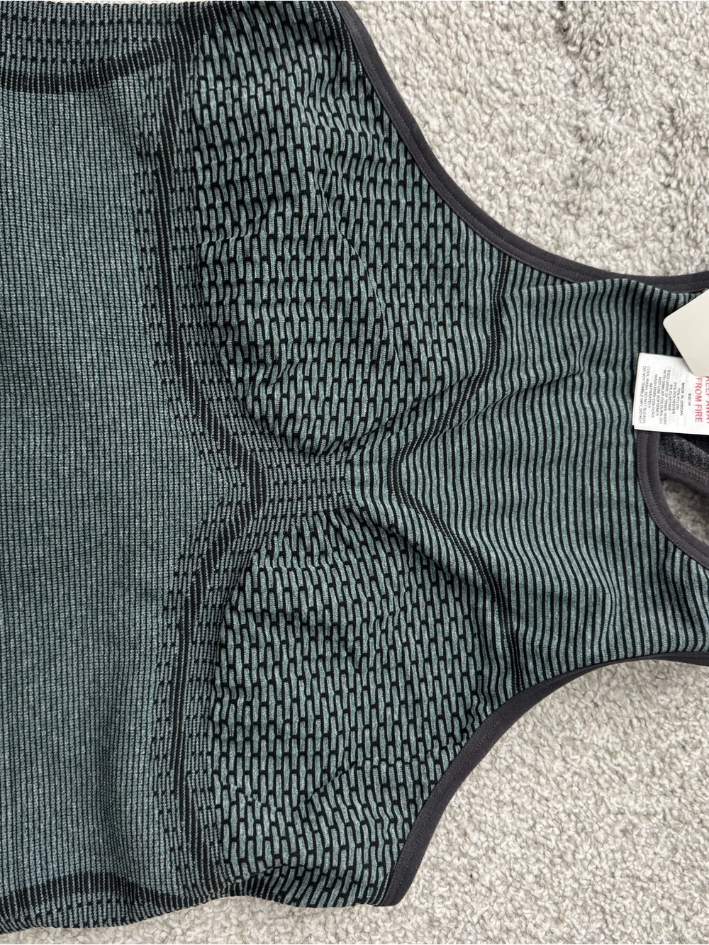 Gymshark Dark Teal Colored Seamless Support Sports Bra